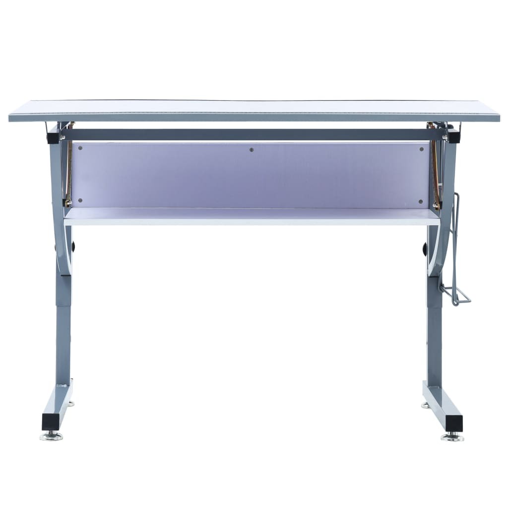 Teenagers Drafting Table White 110x60x87 cm MDF